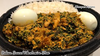 Lets Cook Palava Sauce Agushi Nkontomire Stew In T