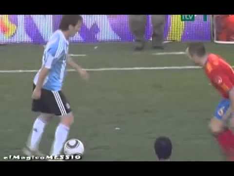 Messi vs Spain 07 09 2010