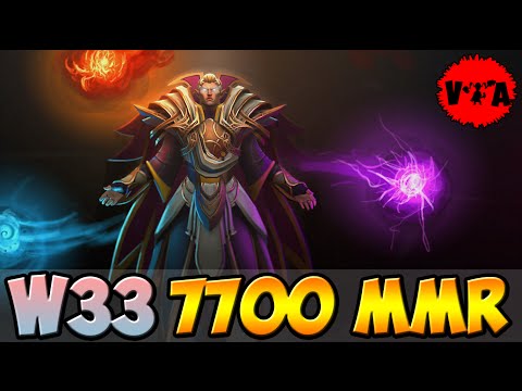 Dota 2 - W33 7700 MMR Plays Invoker vol #3 - Ranked Match