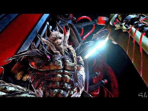 Code Vein - Skull King Boss Fight (1080p 60fps)