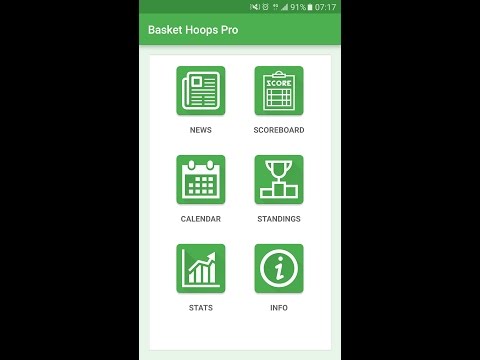 Basket Hoops Video