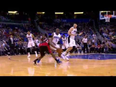Raptors Highlights: Sweet Lou Finds Hansbrough - April 10, 2015