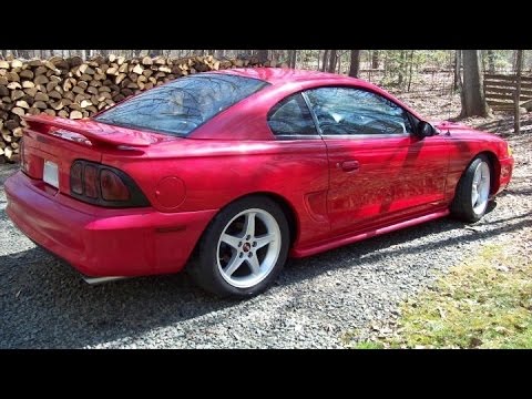 Eibach Sportline Springs - Lowered SN95 Mustang 94-98 (before and after)