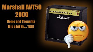 Video thumbnail for Marshall AVT50 2000 overview and demo by Krach Werke