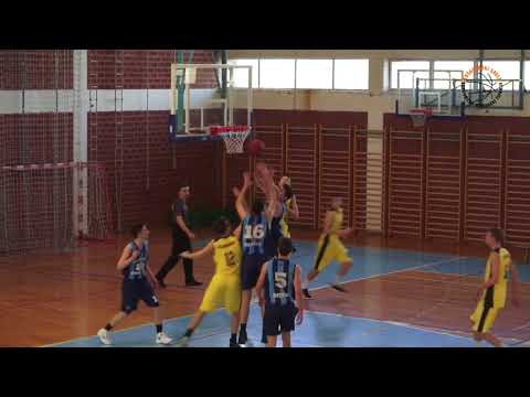 JEDINSTVENA KADETSKA  LIGA, 2017/18,  KK BJELOVAR - KK FSV RIJEKA