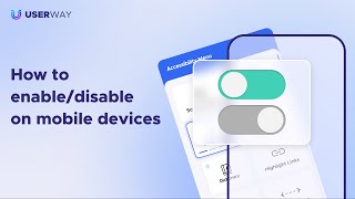How to enable/disable UserWay on mobile devices