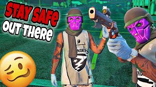 stay safe out here GTA 5 Online free mode gameplay