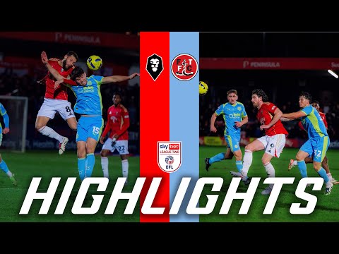 SALFORD ARE HELD A TO POINT 😬 | Salford City 0-0 Fleetwood Town | League Two Highlights