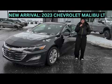 2023 Chevrolet Malibu 4dr Sdn 1LT in Gray for sale at Laplante Chrysler Dodge Jeep Ram Inc in Embrun, ON