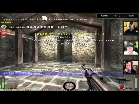 RTCW Fall Cup: Cave vs. Badazz (Part 1) - Showmatch