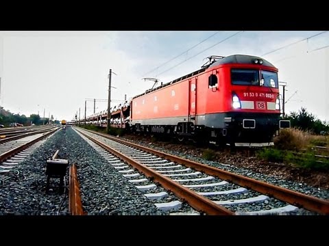 Phoenix 003 + Ford Cars Freight Train & Nice Hornz in Arad (01 09 2013)