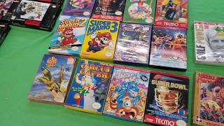 Excellent condition NES and SNES complete games