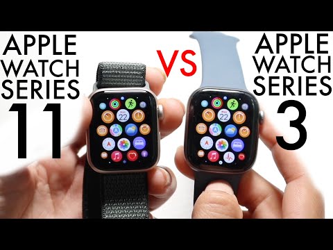 Apple Watch Series 11 Vs Apple Watch Series 3! (Comparison) (Review)