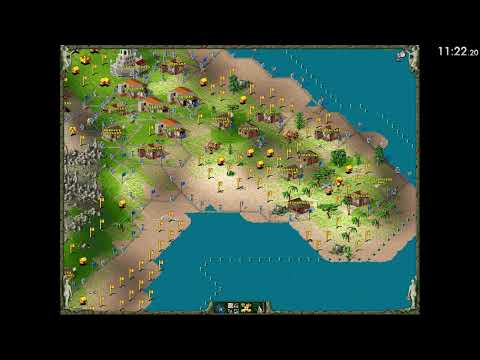 The Settlers II - Speedrun - Europe in 56m 27s