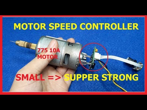 Mini Motor Speed Controller | DC Motor Speed Controller Video
