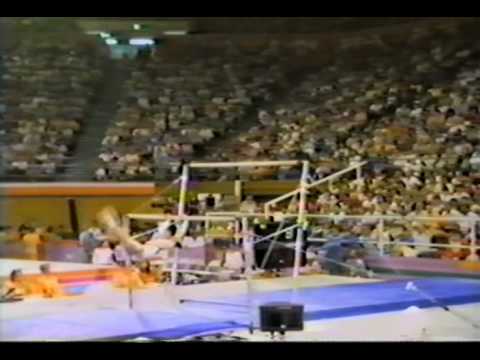 1st T ROM Laura Cutina UB - 1984 Olympic Games  9.900