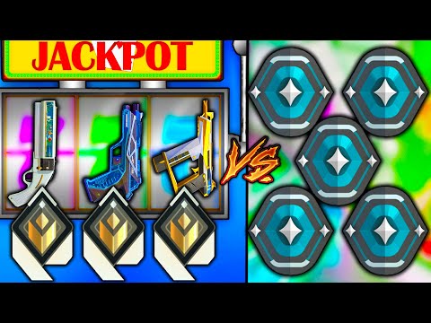 3 Radiants use a Weapon Slot Machine VS 5 Platinum