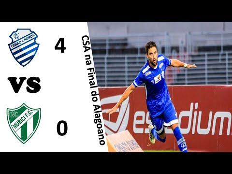 CSA 4 X 0 MURICI CAMPEONATO ALAGOANO 2020