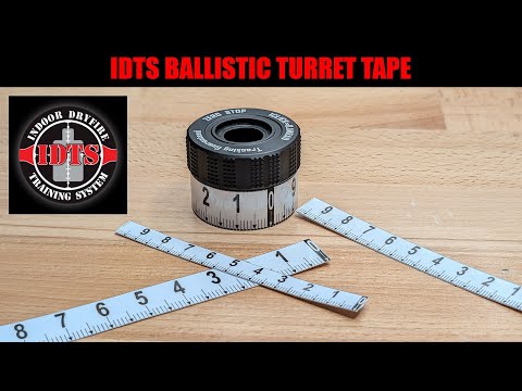 IDTS Ballistic Tape for your Scope Turrets