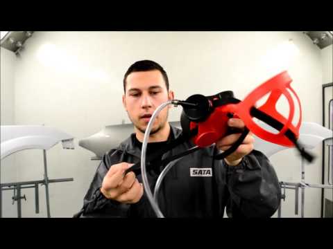 SATA air star C air fed half mask