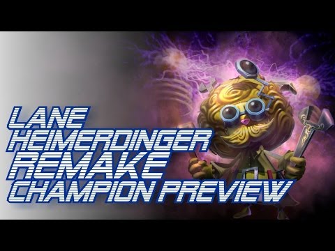 ► LoLPoV - Heimerdinger Remake FULL GAME Preview [pre-release] (League of Legends Live Commentary)