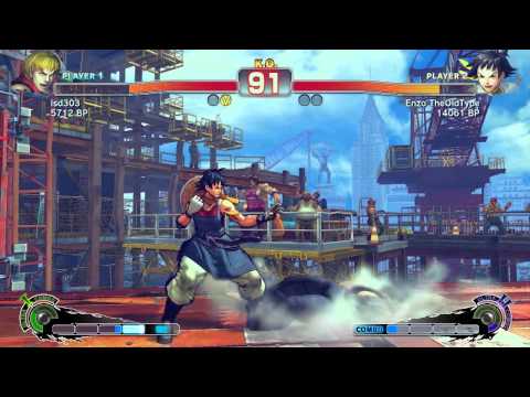 SSF4 Ranked Asia: lsd303 (Ken) VS Enzo TheOldType (Makoto)