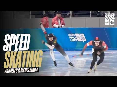 RE-LIVE | Speed Skating Women's/Men's 500m | #Gangwon2024