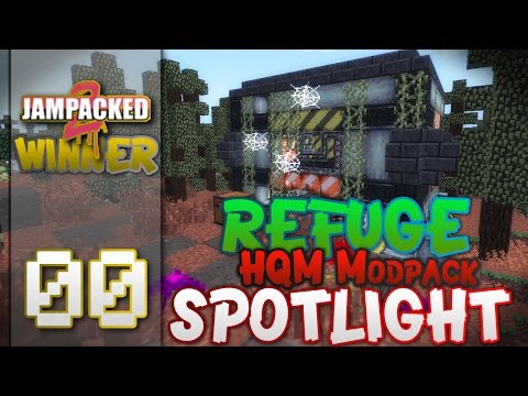 Minecraft - "REFUGE"- FTB -HQM - "MOD PACK SPOTLIGHT" - EP 00