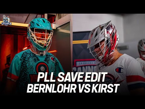 Kyle Bernlohr (Whipsnakes) vs Colin Kirst (Cannons) - PLL Save Edit - 8/21/2022