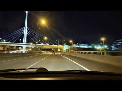 Driving From Brossard to Montreal Timelapse
