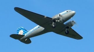 preview picture of video 'Douglas DC-3 Dakota 'Prinses Amalia' ► Takeoff ✈ Groningen Airport Eelde'
