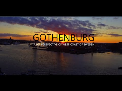 Sweden - Gothenburg - A Bird's–Eye View  | dji Phantom  | 4K Video