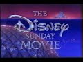 Disney Sunday Movie Commercial Break November 15 1987