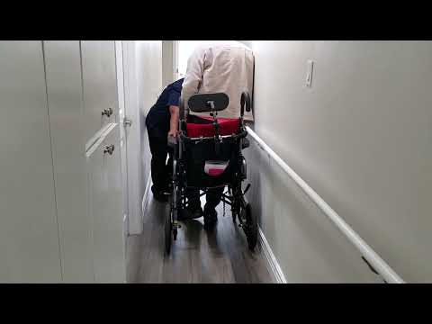 Adam's one year progress after massive stroke