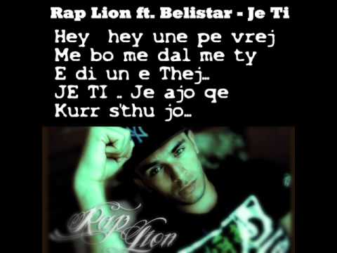 Rap Lion ft. Belistar - Je Ti  [NEW 2012 / TEXT]