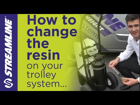 How to change the resin on your 25ltr or 50ltr trolley system