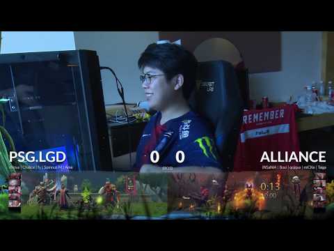 PSG LGD vs Alliance KLMajor Playoff  Day 1