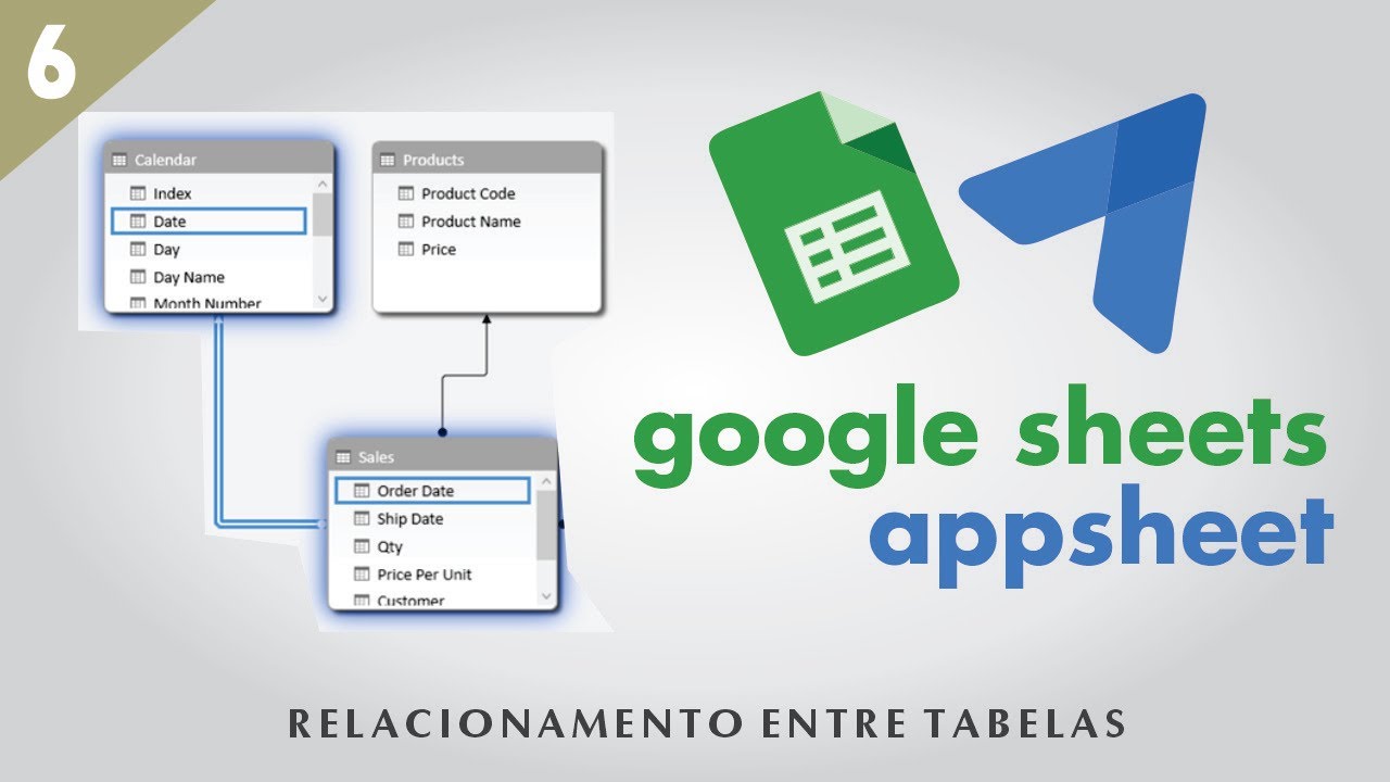 RELACIONAMENTO ENTRE TABELAS NO GOOGLE APPSHEET