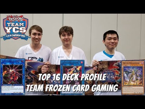 Yugioh Team YCS Atlanta Top 16 Deck Profile - Team Frozen Card Gaming
