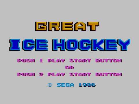 Great Ice Hockey Master System
