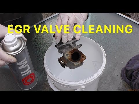 How To Clean an EGR Valve After Removing It