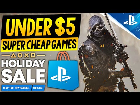 15 GREAT PSN Game Deals UNDER $5! PSN HOLIDAY SALE SUPER CHEAP PS5/PS4 Games