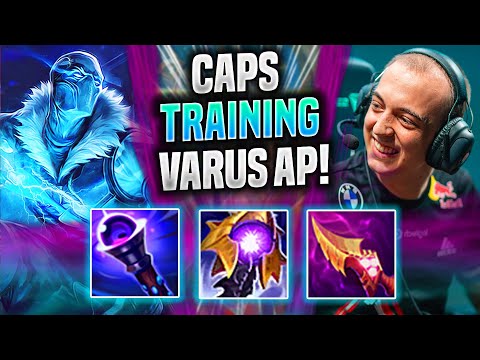 CAPS TRIES SOME VARUS AP MID! - G2 Caps Plays Varus Mid vs Yone! | Season 2022
