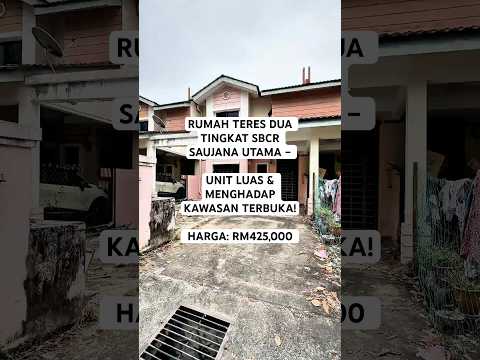 FACING OPEN & SPACIOUS UNIT Double Storey Saujana Utama, Sungai Buloh Country Resort (SBCR) video