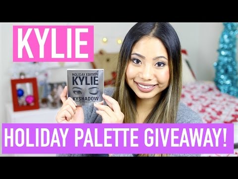 KYLIE KYSHADOW HOLIDAY PALETTE GIVEAWAY ! (INTERNATIONAL OPEN) Video
