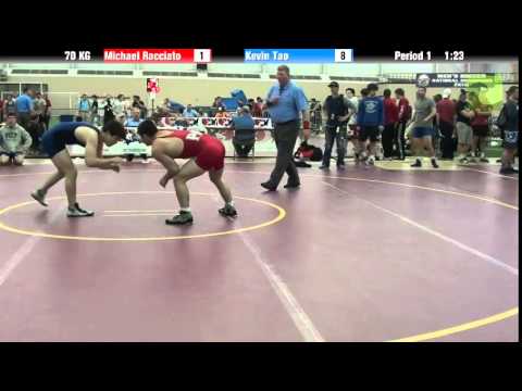 70 KG Michael Racciato vs Kevin Tao