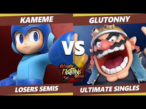 UFA 2019 SSBU - R2G | Kameme (Mega Man) Vs. Solary | Glutonny (Wario) Smash Ultimate Tournament LS