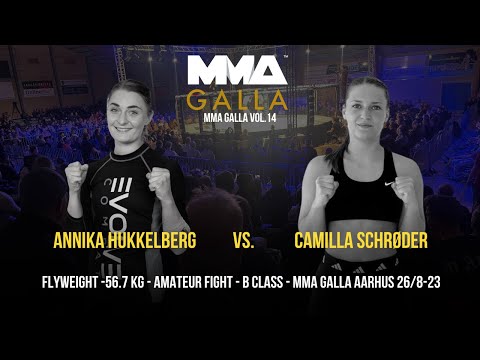 Annika Hukkelberg (Evolve Academy Trondheim) Vs. Camilla Schrøder (Fighters)