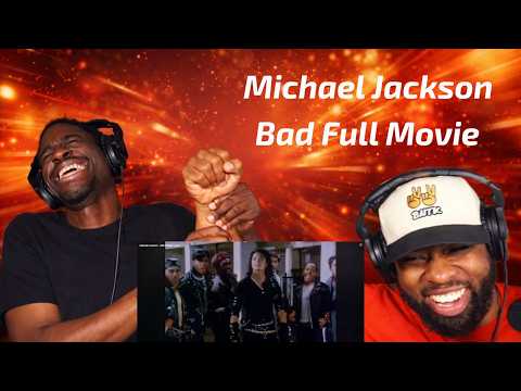 FIRST TIME reacting to Michael Jackson - Bad [Full Movie] | Babanthekidd (Official Music Video)