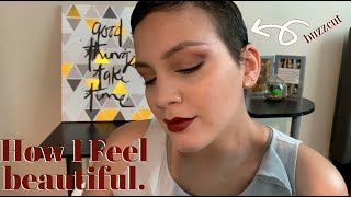 How I style my short hair while growing out a buzzcut. | Chemo Diaries